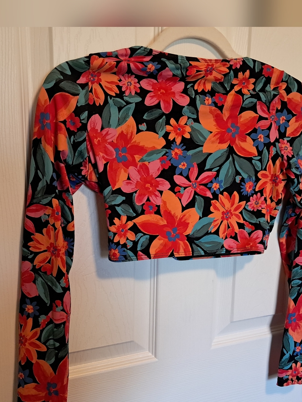 Roxy Cropped Backless Rashguard